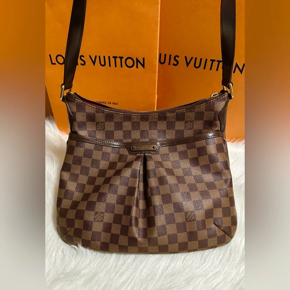 🛑SOLD🛑         Louis Vuitton Bloomsbury Damier Ebene shoulder or crossbody bag - Picture 10 of 15